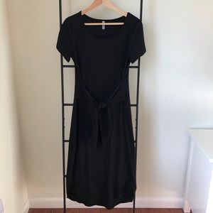 Piphany Lex dress, size small, solid black
